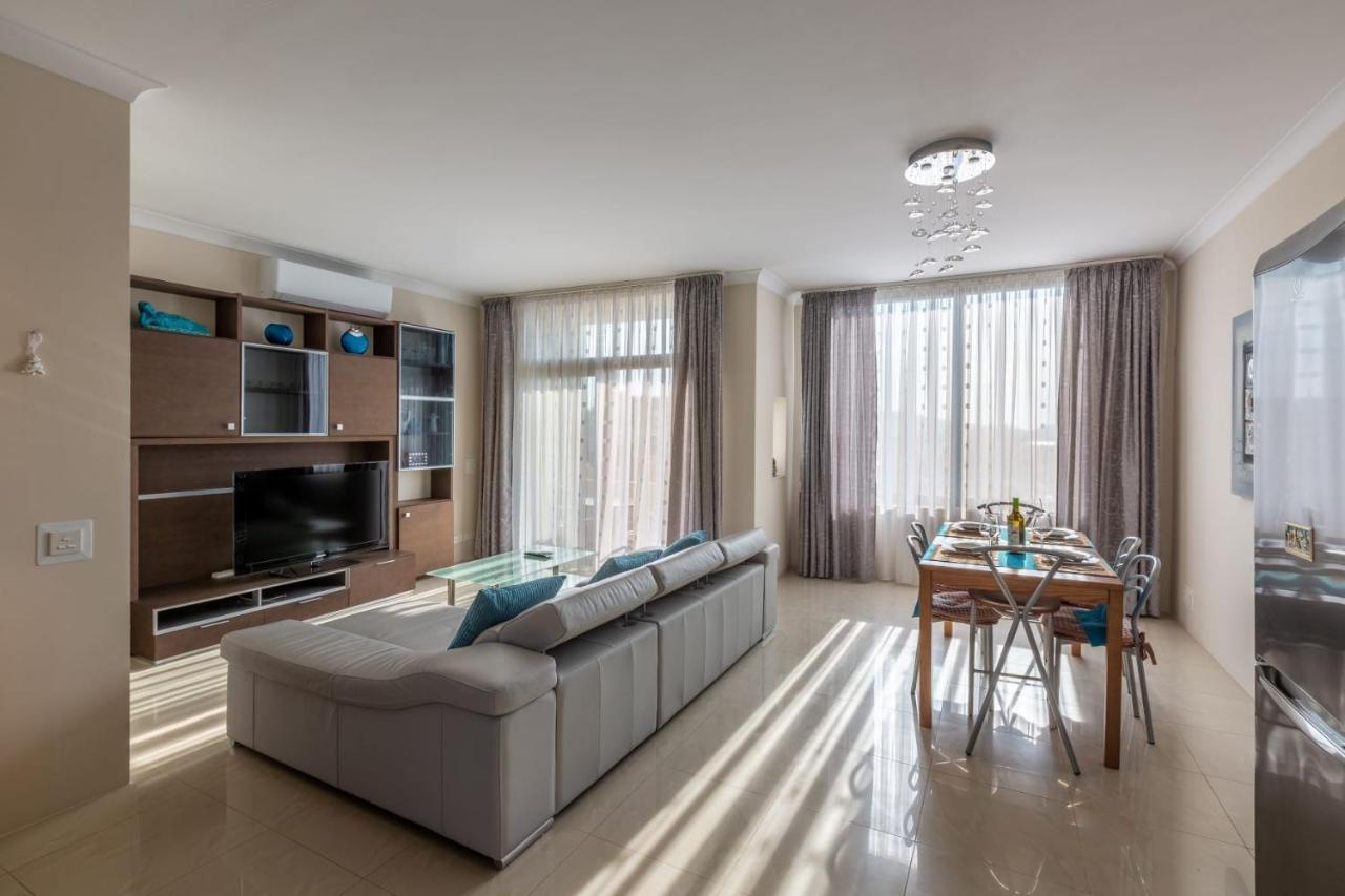 Sunset Holiday Apartment St. Paul's Bay Ngoại thất bức ảnh